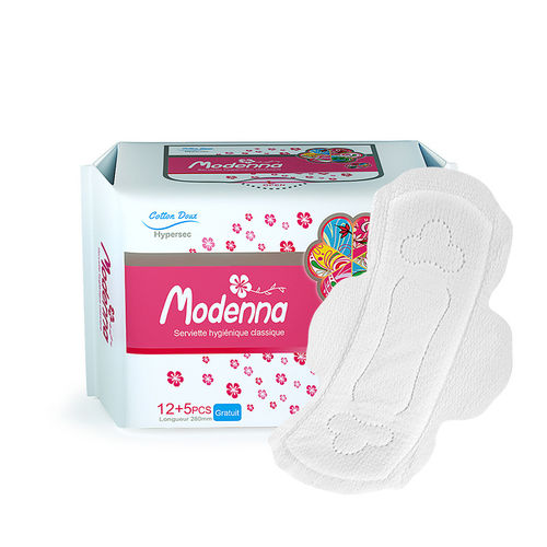Últimos blogs da empresa sobre NOVA ARRIVADA Bandeira sanitária para mulheres guardanapo sanitário