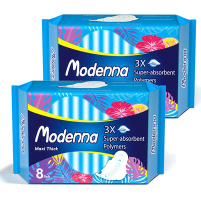 As almofadas sanitárias fêmeas Leakproof gravaram almofadas respiráveis do período para mulheres