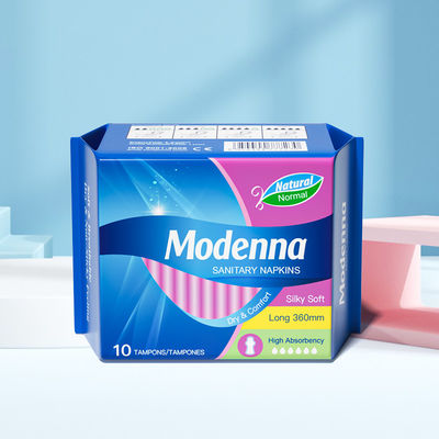 Bom preço Dispositivos de uso noturno compridos 335mm almofadas sanitárias para mulheres guardanapo sanitário on-line