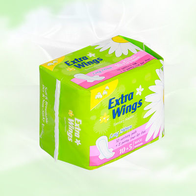 Bom preço Maxi Size Feminino Toalha Sanitária Dia Noturno Uso Orgânico Natural Pad Dama on-line