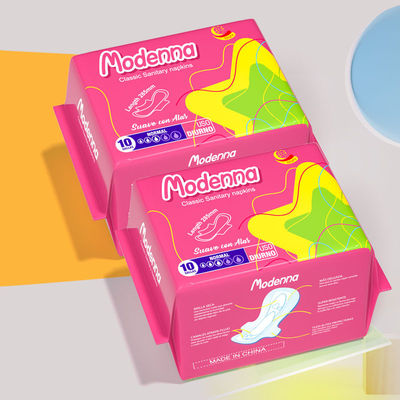 Bom preço OEM algodão de alta absorção macio confortável sanitário descartável guardanapo e almofadas de absorção de sangue para meninas on-line