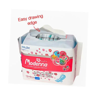 Bom preço Super suave Maxi 290mm almofadas higiênicas fácil de puxar autocolante embalagem com perfume on-line