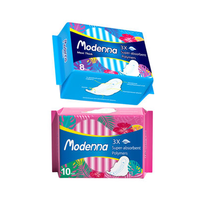 Bom preço Pad higiênico de algodão respirável para higiene feminina on-line