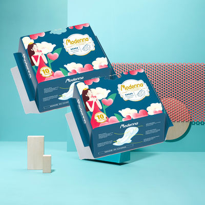 Bom preço Toalhas sanitárias femininas ultra-finas com asas de algodão mole Anião de algodão on-line