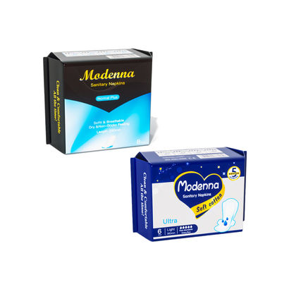 Bom preço Serviço sanitário noturno 6-10.5 G/pc Solução definitiva para a proteção feminina durante a noite on-line