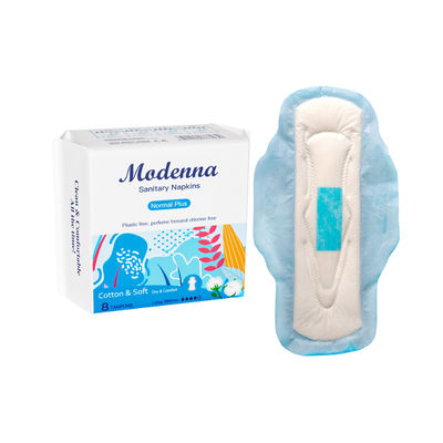 Bom preço Pedaço menstrual feminino de forma branca para melhor absorção e proteção discreta on-line