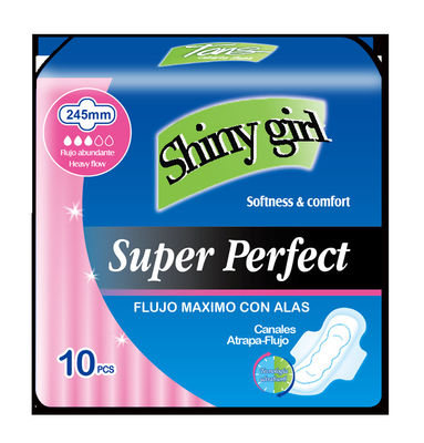 Bom preço Absorventes Femininos Retangulares Descartáveis Sem Fragrância Design Descartável e Conveniente on-line