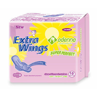 Bom preço 270mm Maxi/Super Absorbent Soft Organic Cotton Winged Shape Lady Sanitary Pads for Night Use ISO9001 Certified to Congo on-line