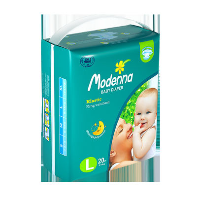 Bom preço Tecidos descartáveis macios super do algodão do bebê com faixas elásticas on-line