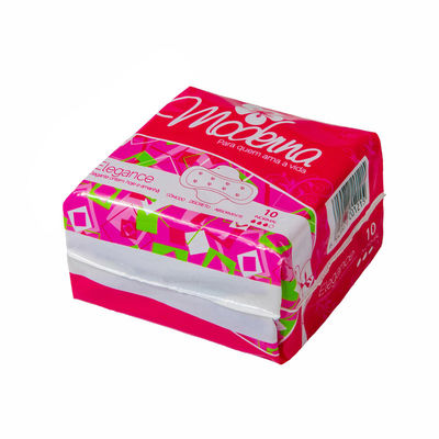 Do algodão macio diário das almofadas sanitárias do uso das mulheres personalizadas não tecido descartável