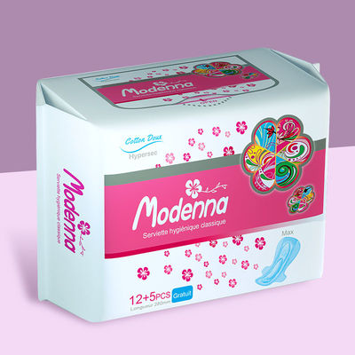 Bom preço Estilo não tecido sanitário descartável absorvente super da camada do algodão do guardanapo para mulheres on-line