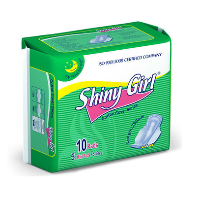 Bom preço Almofada sanitária voada respirável das almofadas menstruais descartáveis ultra finas do algodão on-line