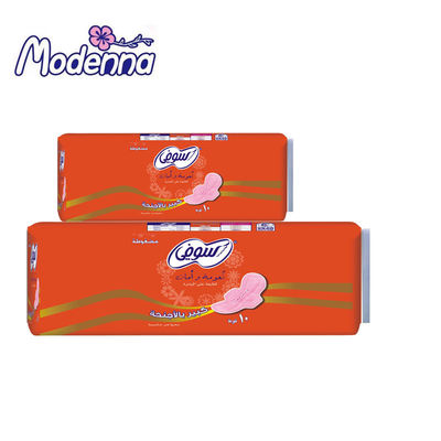 Bom preço Do algodão respirável descartável das mulheres do guardanapo sanitário do uso da noite almofadas menstruais on-line