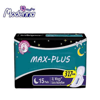 Bom preço O guardanapo sanitário do uso macio natural fino super da noite das almofadas sanitárias do algodão voou on-line