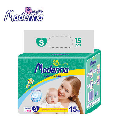 Bom preço O acréscimo macio personalizado absorve fraldas respiráveis descartáveis do tecido do bebê do tecido on-line