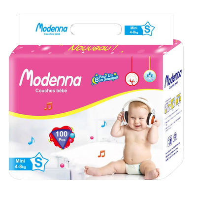Absorção alta sonolento do algodão descartável respirável macio do tecido do bebê