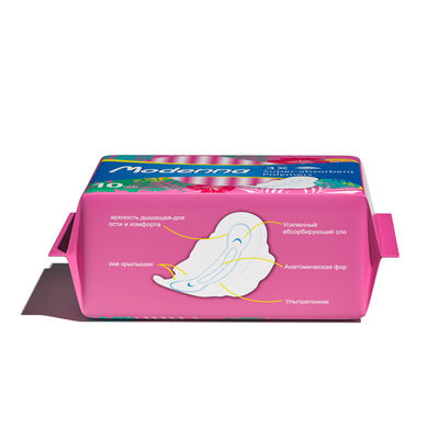Os guardanapo sanitários ultra finos de Maxi Pads Breathable Women Wearing do algodão personalizaram