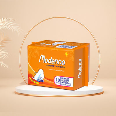Almofadas menstruais do fluxo pesado feminino descartável macio do guardanapo sanitário respiráveis