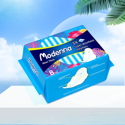 Bom preço A toalha sanitária macia da absorção alta acolchoa almofadas pesadas descartáveis do período do fluxo on-line