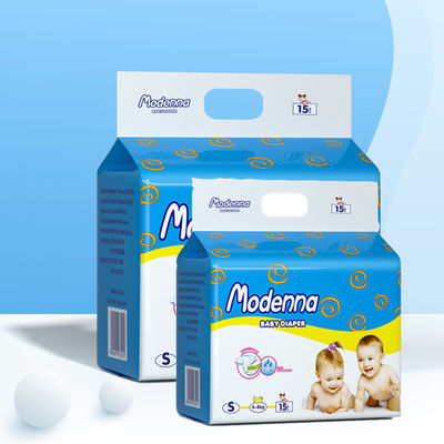 Bom preço O tecido do bebê do OEM arfa as calças descartáveis respiráveis macias da fralda personalizadas on-line