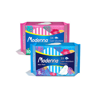 Bom preço A toalha sanitária do OEM acolchoa a almofada sanitária voada respirável descartável do conforto feminino on-line