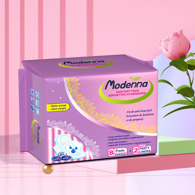 Bom preço Mulheres que vestem as almofadas sanitárias do uso diário respiráveis um costume descartável da categoria on-line