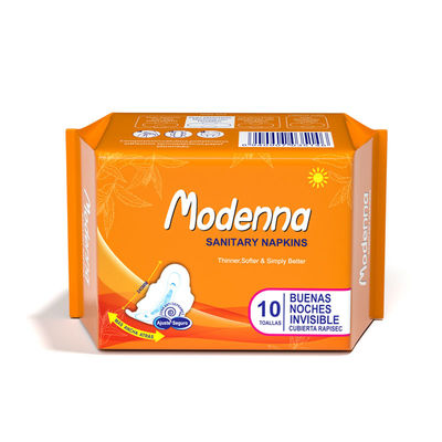 Bom preço Absorvência super descartável de Sunny Cotton Menstrual Pad Winged das mulheres on-line