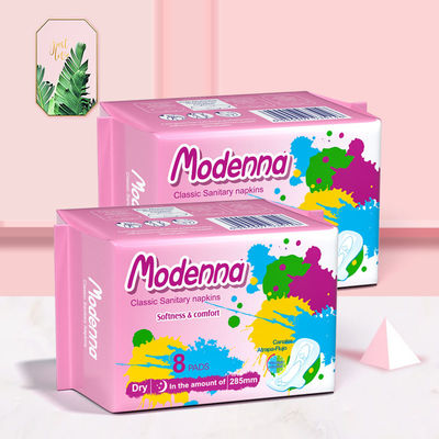 Bom preço A madeira do período das senhoras reduz a polpa o guardanapo sanitário Maxi Pad With Wings descartável ultra fino on-line