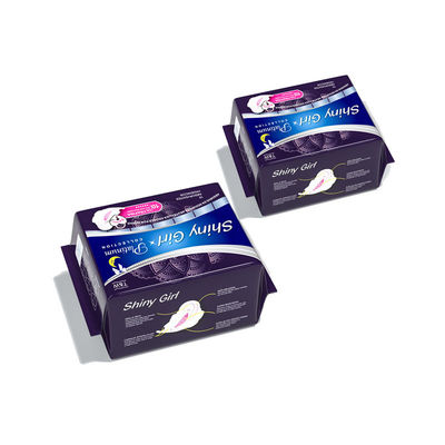 Bom preço O algodão descartável acolchoa ultra finamente almofadas menstruais da tela feminino do guardanapo sanitário on-line