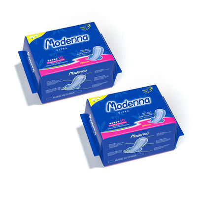 Bom preço Do algodão descartável fêmea do aníon da almofada sanitária do OEM a almofada menstrual personalizou on-line