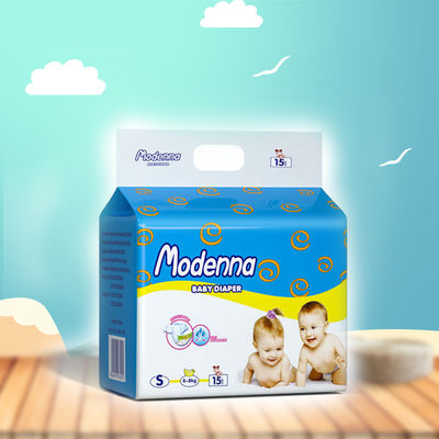Bom preço Fraldas descartáveis orgânicas mágicas tecidos macios de um bebê respirável da categoria on-line