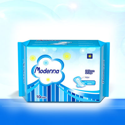 Bom preço O período do algodão acolchoa a higiene feminino menstrual da almofada do guardanapo sanitário das mulheres respirável on-line
