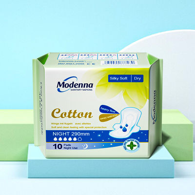 Bom preço Serviços sanitários espessos Pads femininos de algodão orgânicos para fluxo pesado on-line