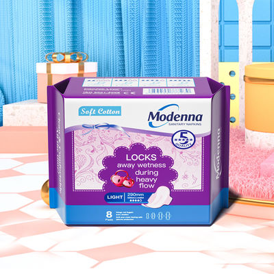 Bom preço A grade personalizada uso noturno Super Wings Lady Pad sanitário guardanapos de algodão orgânico sanitário pad on-line