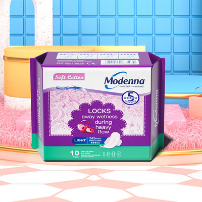 Eco-friendly 285mm Anion Serviços sanitários Iões negativos Maternidade Toalhas sanitárias