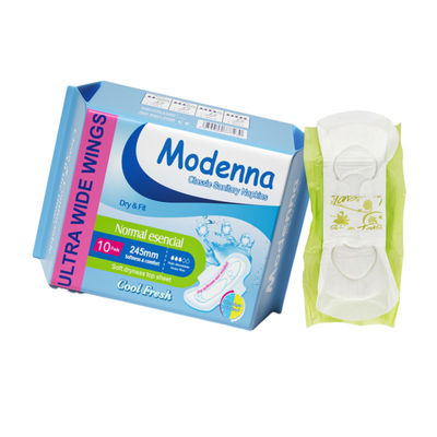 Bom preço Produtos de higiene feminina Mulheres algodão orgânico almofadas menstruais de dormir toalha sanitária on-line