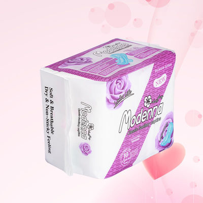 Bom preço Venda quente boa qualidade toalha higiênica de senhora sanitária descartável almofadas higiênicas mulheres super aladas guardanapo higiênico on-line