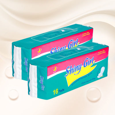 Bom preço Novo Design Super espesso Respirável Uso Diário Mulheres Brinquedos Sanitários Uso Noturno Bananeiras de algodão Bananeiras sanitárias descartáveis on-line