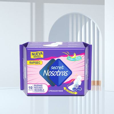 Bom preço China AGrade Pads Menstrual Feminino Personalizado Asas Higiene Algodão Orgânico Pads Lady Pad sanitário guardanapo on-line