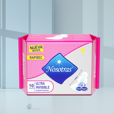 Bom preço Folha de algodão macia Pedaço menstrual feminino Produtos menstrual feminino Tamanho extra Pedaço descartável feminino on-line