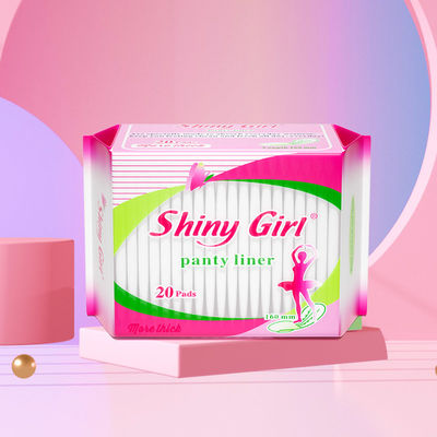 Bom preço Liner de calcinha de algodão ultra respirável 155cm Liner de calcinha Anion descartável para mulheres Mini Pad de uso diário on-line