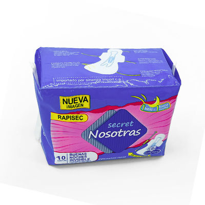 Bom preço Large size Cotton Cover Serviço sanitário de noite Menstruação Higiene feminina descartável Periodo Lady Serviço sanitário Pad on-line