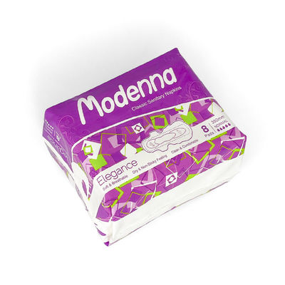 Bom preço Usar durante a noite Serviços sanitários extra longos Naturalmente almofadas para senhoras Períodos fisiológicos Toalha almofada Fornecedor Custom suave on-line