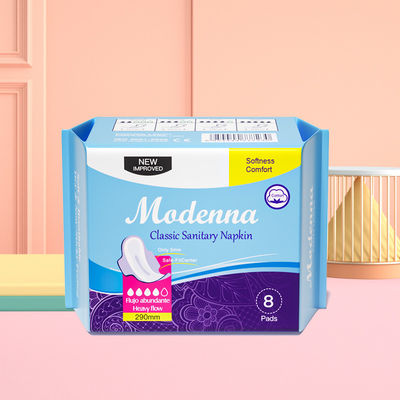 Bom preço OEM marca blue chip pads feminino sanitário pads guardanapo fabricante na China on-line