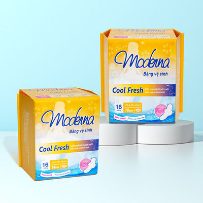 Amostra gratuita ultra fina descartável de uso diário esterilizado de algodão orgânico