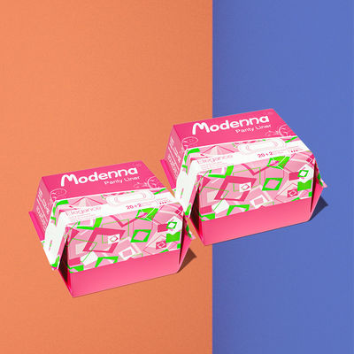 Bom preço Venda a quente algodão descartável de uso diário marca de algodão orgânico sanitário guardanapo calcinha on-line
