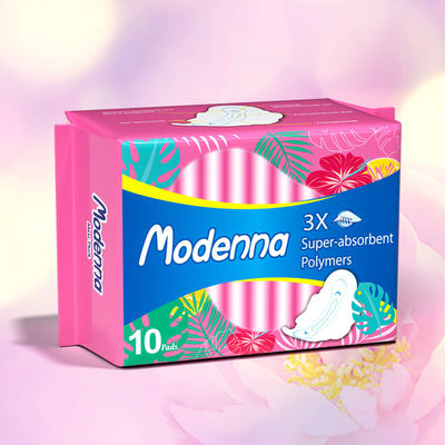 Bom preço Gráfico de algodão almofadas sanitárias para mulheres guardanapos sanitários almofadas menstruais almofadas sanitárias senhora on-line