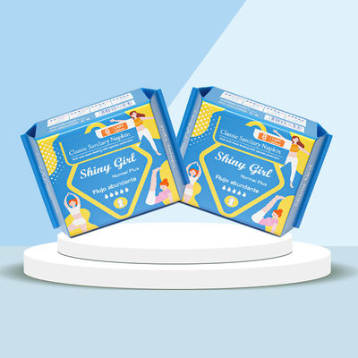 Bom preço OEM Personalização Respirável Fêmea Pad Absorção Grande Capacidade Serviço sanitário on-line