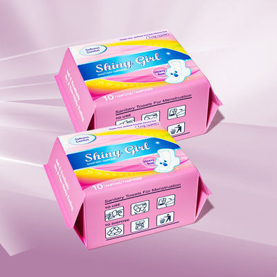Bom preço Ultra fino período menstrual 245mm algodão sanitário respirável guardanapo para mulheres senhoras on-line