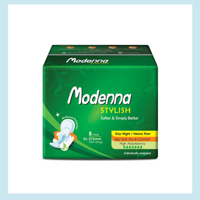 Acessório sanitário de algodão orgânico para mulheres sanitário de higiene feminina descartável